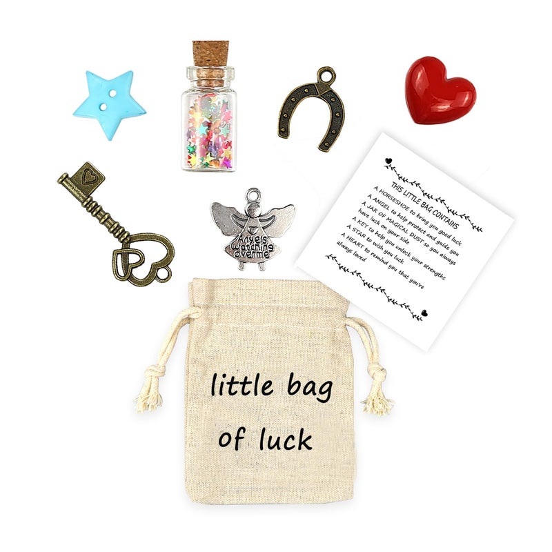 LUOKIFUR Good Luck Meaning Small Bag Accessory Gift Lucky Souvenir Friendship/Miss You Gift Good Luck in Examination positivity gift (good luck) - Image 1
