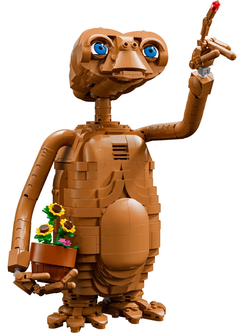 ليغو ‏أيدياز E.T. the Extra-Terrestrial، مجموعة بناء للبالغين بعمر ١٨ سنة وأكثر (١٢٢٦ قطعة) 21370