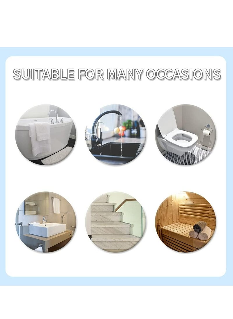 Oasisgalore 24 Pcs Anti-slip Strips Bathtub Shower Stickers, Safety Bathtub Strips Stickers for Bath  - Image 4