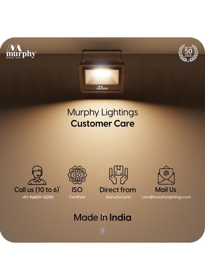 MURPHY Murphy Genxt LED 20W LED Flood Light, IP65 Rated Outdoor Light Pack of 1 (Warm White, 2 Years Warranty) - Image 3