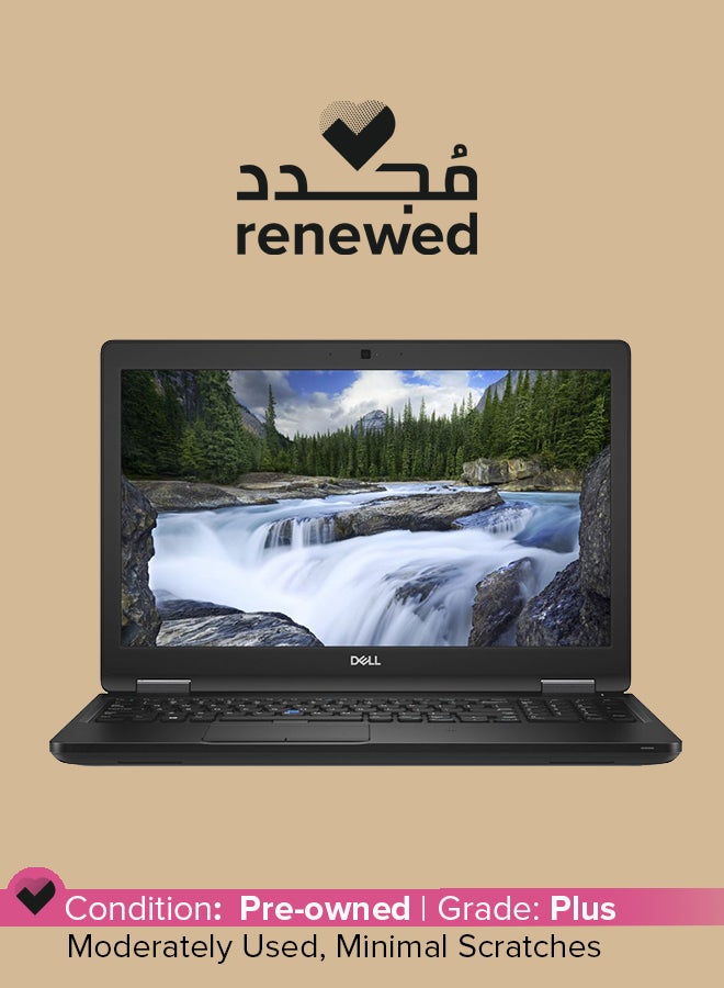 DELL Renewed - Latitude 5590 (2018) Laptop With 15.6-Inch Display, Intel Core i5 Processor/8th Gen/8GB RAM/256GB SSD/Intel UHD Graphics 620 English/Arabic Black - Image 1