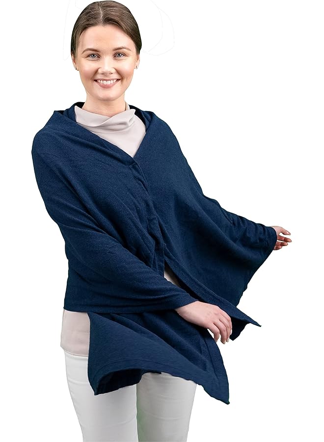 Nurtur 100% Cotton Knitted Maternity Poncho Trha24262 - Image 1