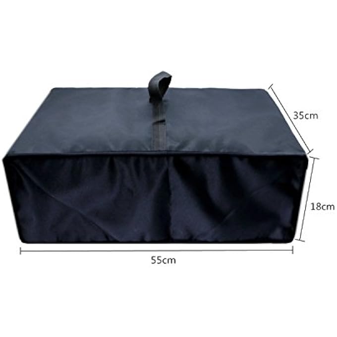 غطاء واقي لطابعة من قماش نايلون مضاد للكهرباء الساكنة ومقاوم للماء باللون الأسود لطابعات إبسون بيرفكشن V700 / V750 / إبسون بيرفكشن V800 / V850 برو (V800) - Image 3