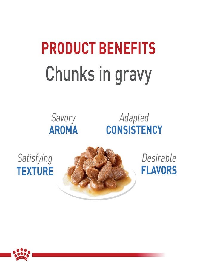 Royal Canin Feline Care Nutrition Weight Care Adult Chunks in Gravy Cat Food, 3 oz (Pack of 12) - Image 2