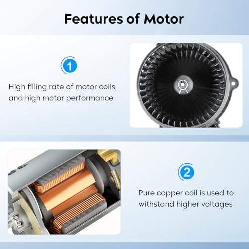 AEagle HVAC Blower Motor with Fan for 03 04 05 06 07 08 09 Kia Spectra Spectra5 Replaces for 700138 97113 2F000 - Image 4