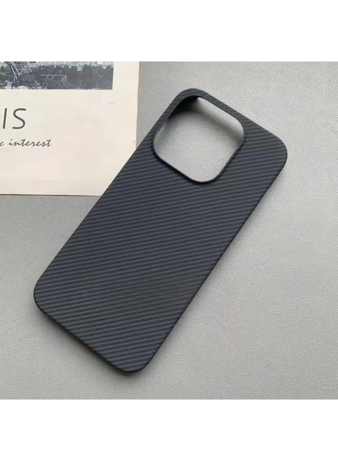 عام غطاء ألياف كربون متوافق مع وان بلس 15 5G، غطاء خلفي فردي رفيع من ألياف الأراميد الحقيقية. - Image 1