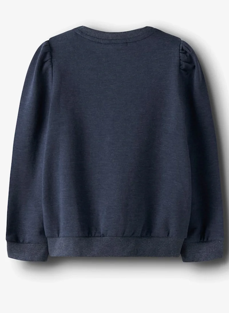 NAME IT Kids Graphic Crew Neck Sweatshirt