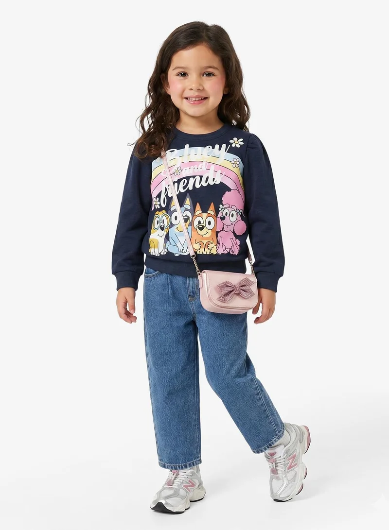 NAME IT Kids Graphic Crew Neck Sweatshirt