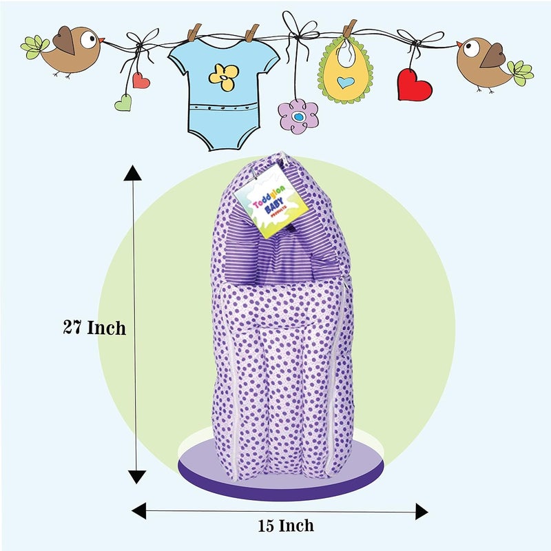 Toddylon Flat Bed 3 in 1 Baby Bed Carry Bag | New Born Infants Portable Bedding Set (0-6 Months) - Image 2