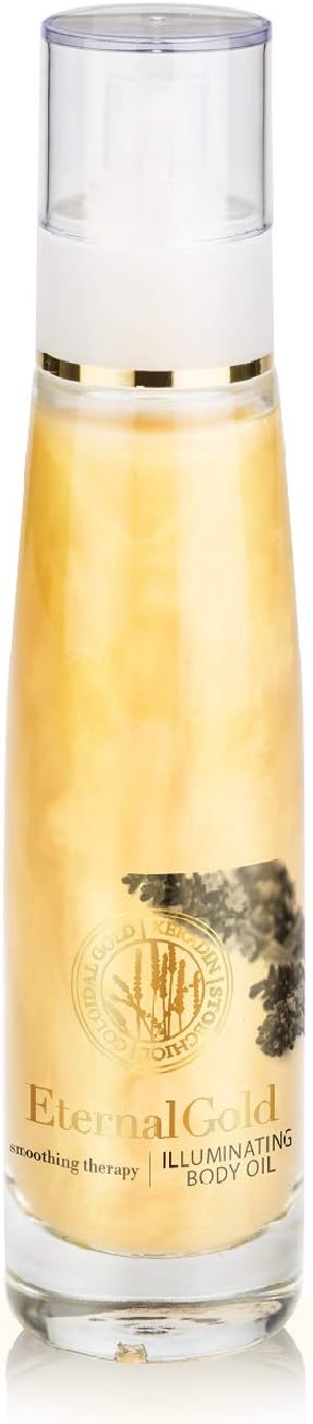 ORGANIQUE Premium Beauty Dry Body Oil with 24k Gold Hydrating Brightening Nourishing