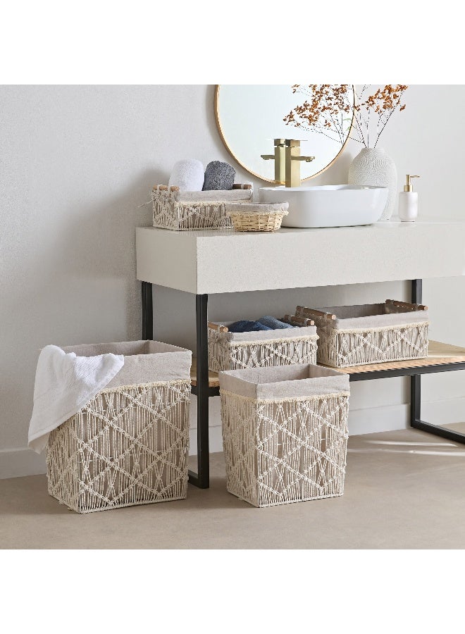 Home Box Valerie Laundry Hamper 35 x 40 x 26 cm - Image 4