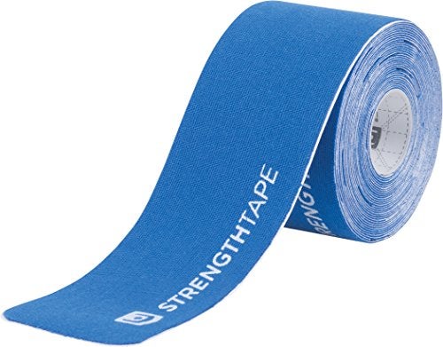 StrengthTape شريط كينيسيو من سترينث تيب - لفة شريط ك تيب مقطعة مسبقًا بطول 5 متر - شريط رياضي متميز - دعم ومنع الإصابات - متوفر بألوان متعددة - Image 3