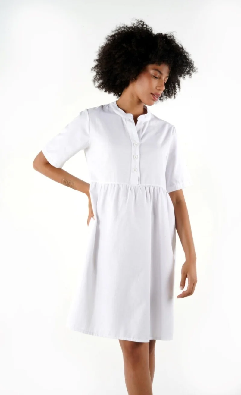 الكسندر جاردي White Mini Dress