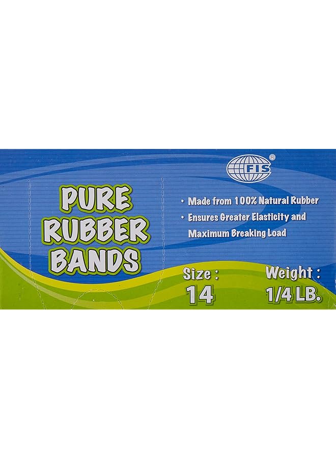FIS Fsrb14 Pure Rubber Bands 14 Size - Image 1