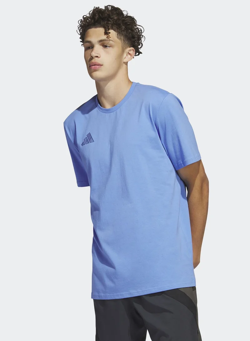 Adidas Worldwide Hoops City Graphic T-Shirt