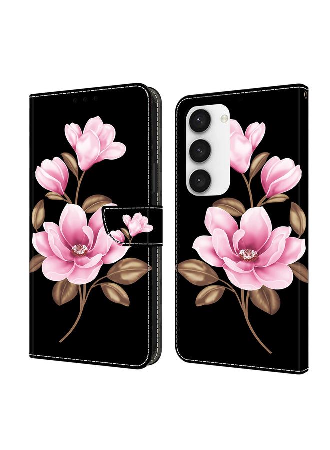 S-TOP Case For Samsung Galaxy S23 5G Fresh Painted Leather Phone Case - Image 1