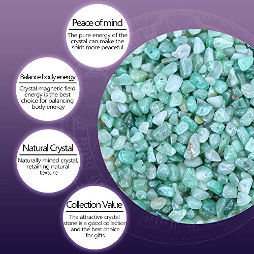 Clearain 31 inches Chip Stone Loose Gemstones Beads Drilled Strand for Jewelry Making (Unakite) - Image 5