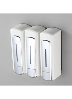 DANUBE HOME Danube Home Milano Mia Triple Soap Dispenser Hsd-F7022-3 (250*3Ml) | Acrylic Soap Dispenser For Toilet Bathroom Washroom 