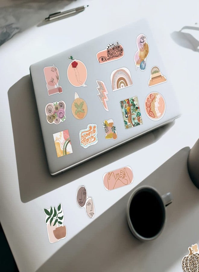 Eoaod Aesthetic Stickers 200pcs Boho Cute Stickers for Water Bottles,Furniture,Laptop,Phone,Skateboard Vinyl Stickers for Kids Teens Girls (200pcs) - Image 4