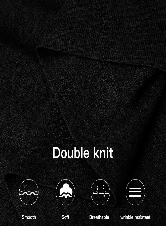 PULI Womens Large Cross Front Poncho Sweater Wrap Topper Knitted Elegant Shawls Cape for Fall Winter - Image 2