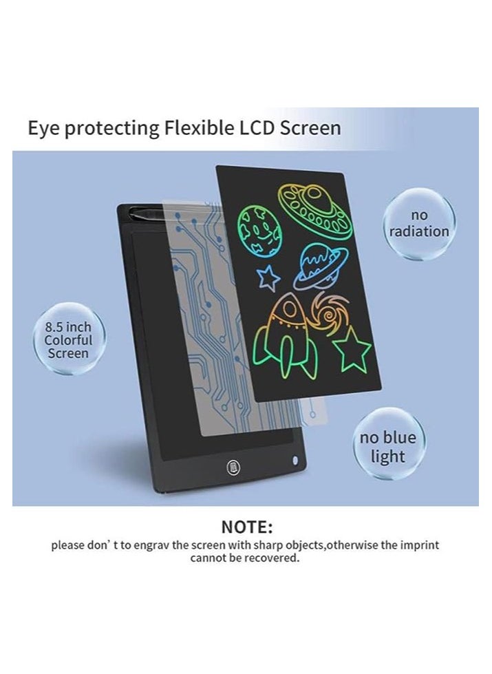 Spaceshoop Portable Foldable Lcd Reading Writing Early Education Development Tablet For Kids 8 5inch  - Image 3