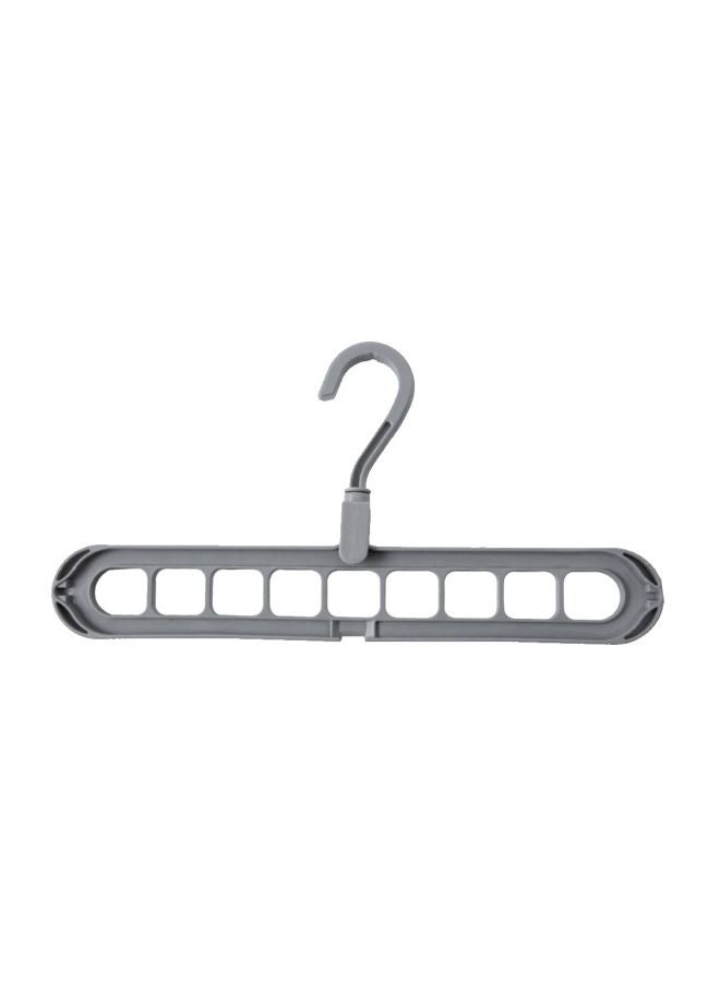 Multi Functional Cloth Hanger Grey 33.5x3.5x6cm