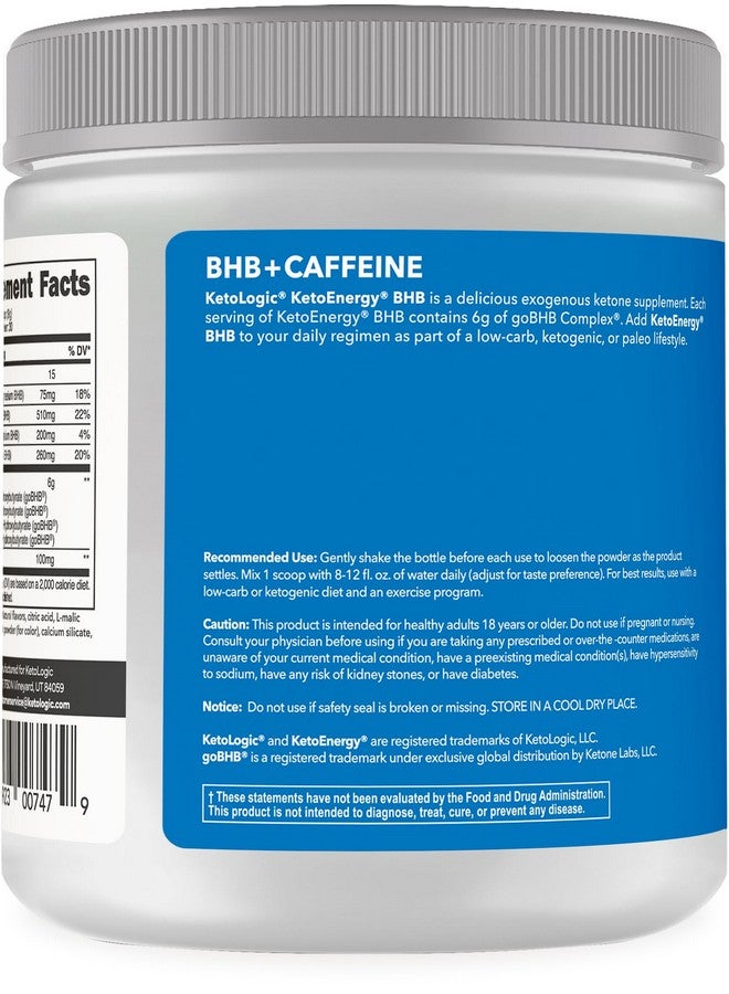 KetoLogic BHB KetoEnergy Exogenous Ketones Powder with Caffeine | Raspberry Lemonade - 30 Serve | Supports Low Carb, Keto Diet & Boosts Energy, Focus | Keto Pre-Workout Supplement, Beta-Hydroxybutyra - Image 3