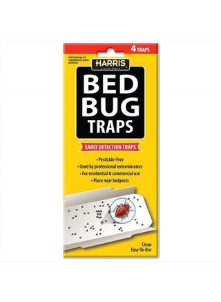 Harris Bed Bug Traps for Early Detection & Monitoring, 4 Pack - pzsku/ZFDCED4FF792488DD48F5Z/45/_/1687427115/49ec9232-6bd5-413f-aaf0-9511f7082e9d
