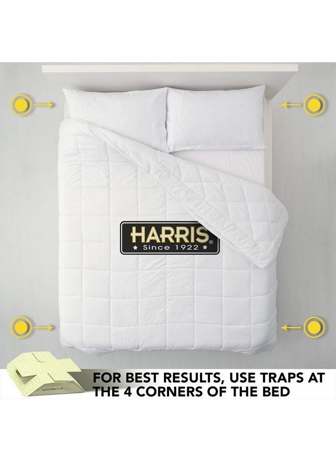 Harris - Harris Bed Bug Traps for Early Detection & Monitoring, 4 Pack - Image 1