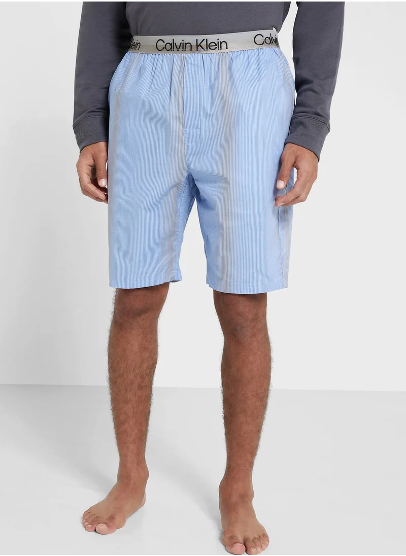 CALVIN KLEIN Logo Band Sleep Shorts