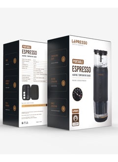 Portable Espresso Machine with 15 Bar Pressure and Temperature Gauge / 80ml Water Tank / Heating Extraction / Capsule & Powder - Black - pzsku/ZFDCEF81FF8CE9823BE8EZ/45/_/1726749238/af639dd9-1c37-4046-99d5-fe51627cd9ff