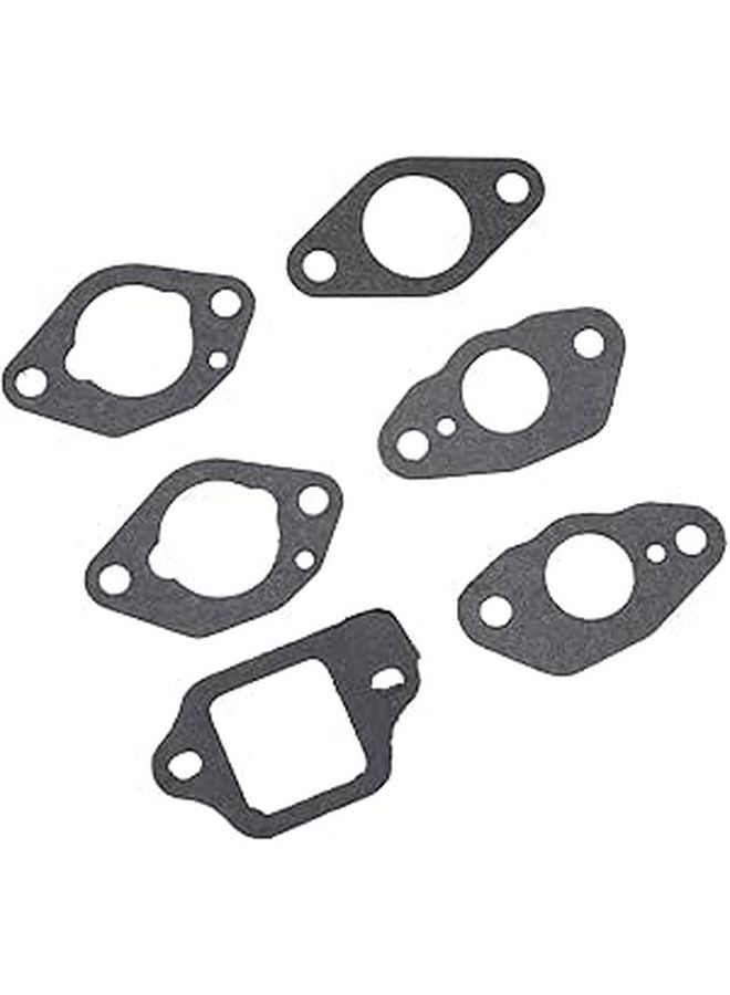 6 Piece Carburetor Gasket Set Compatible with GCV135 GCV160 Engines - Image 1