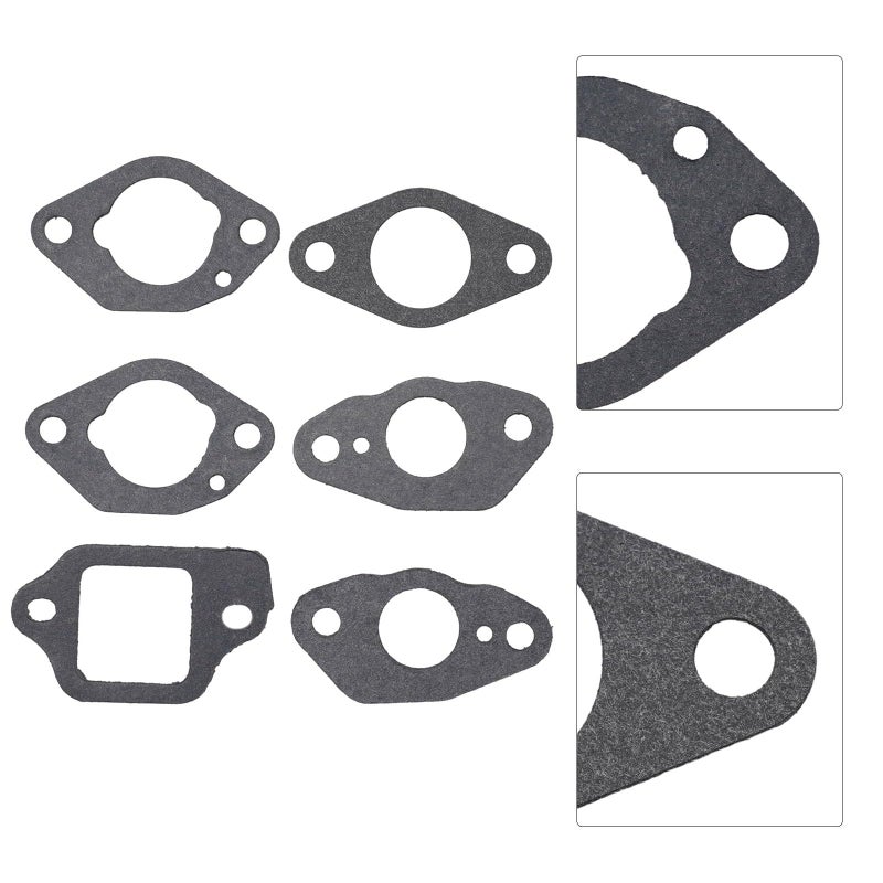 6 Piece Carburetor Gasket Set Compatible with GCV135 GCV160 Engines - Image 4