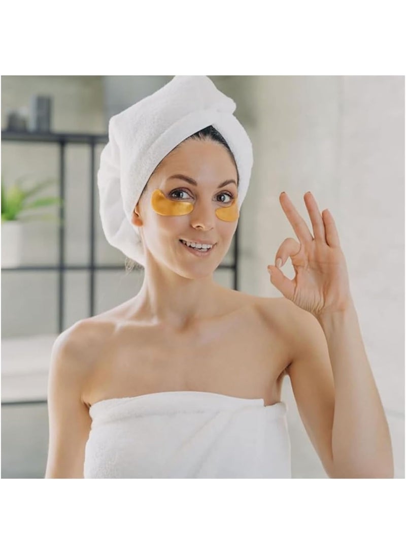 TANGBLIB Egyptian luxury Cotton hotel Bath Towels (100% cotton) Set – 4 Piece Set with 2 Large Bath Towels 70*140 & 2 Hand Towels 40*70, Ultra Soft, Highly Absorbent - Image 4