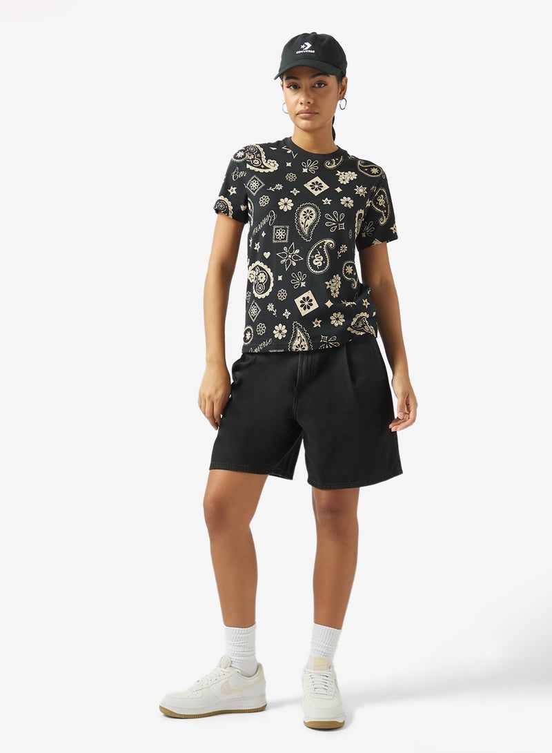 CONVERSE Paisley Frenzy T-Shirt - Image 4