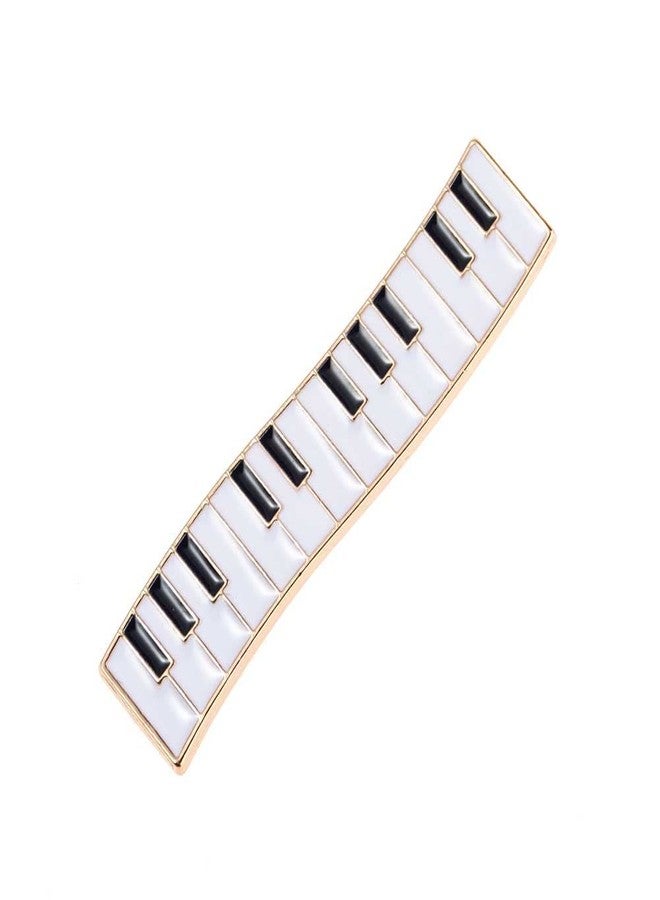 Teensery 4 Pcs Metal Hair Clips Piano Shape Alligator Hair Clips Simple Hair Barrettes Hair Accessories for Women and Girls - Image 4