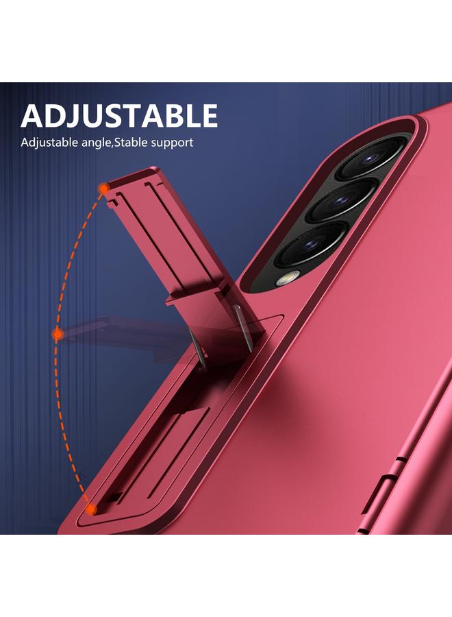 اس-توب جراب لهاتف Samsung Galaxy Z Fold3 جراب هاتف شامل مقاوم للصدمات مع حامل - Image 5