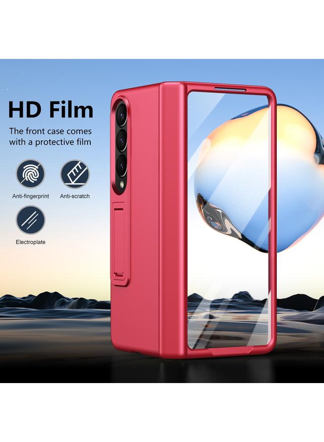 اس-توب جراب لهاتف Samsung Galaxy Z Fold3 جراب هاتف شامل مقاوم للصدمات مع حامل - Image 2