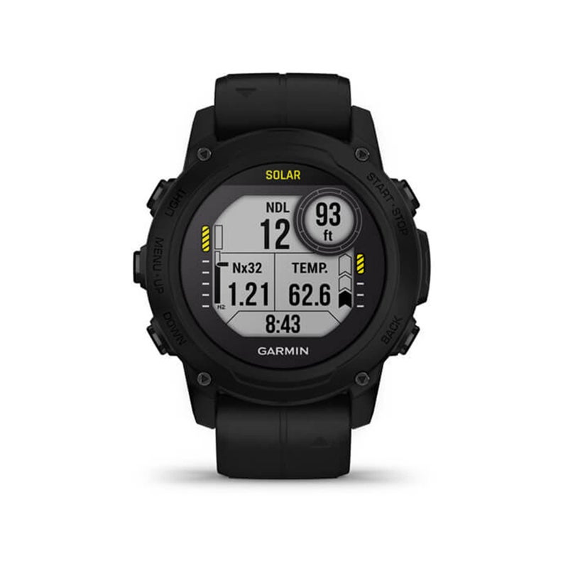 GARMIN Garmin Descent™ G1 Solar, Rugged Dive Computer with Solar Charging Capabilities, Multiple Dive Modes, Activity Tracking, Black  - Image 2