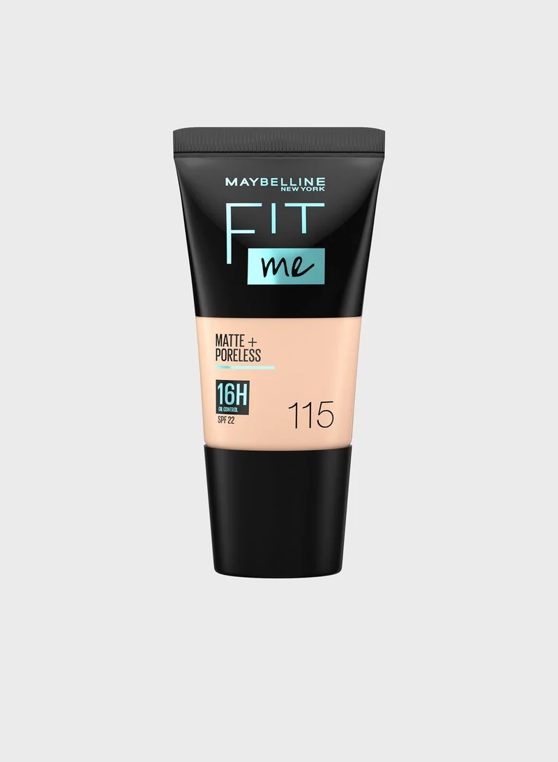 MAYBELLINE NEW YORK Fit Me Matte & Poreless Foundation Travel Size 18Ml - 115