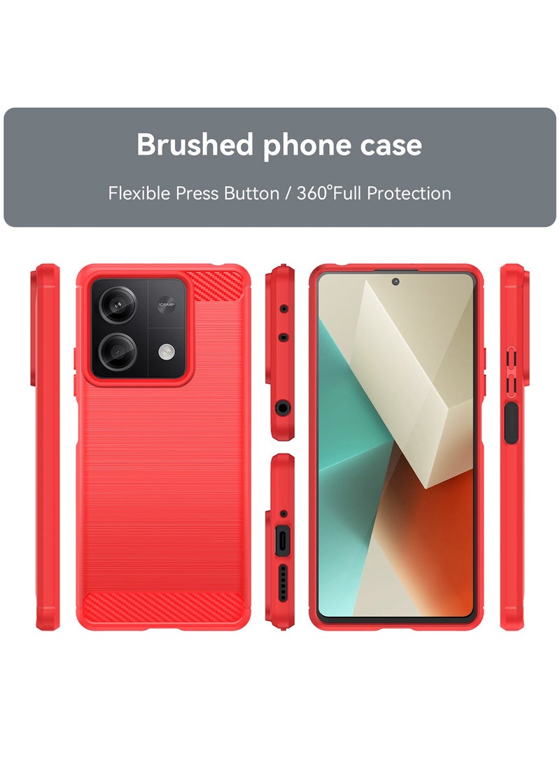 X-level Redmi Note 13 5g Mobile Tpu Case Cover Accessories Camera Lens Protection Shockproof with Comfortable Touch Anti-scratches Anti-drops Anti-fingerprints Protective Back Cover shell protector  - Image 2