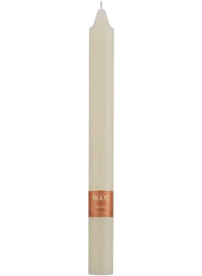 Root Candles 12-Count Unscented Dinner Candles Dripless Beeswax Enhanced Smooth Aristaâ„¢ Boxed Candle Set, 9-Inch, Ivory - Image 5