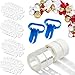 MDOZQ Balloon Arch Kit 20pcs Balloon Flower Clips Tying Tool 328ft Tape Strip 200 Glue Points for Parties - Image 2