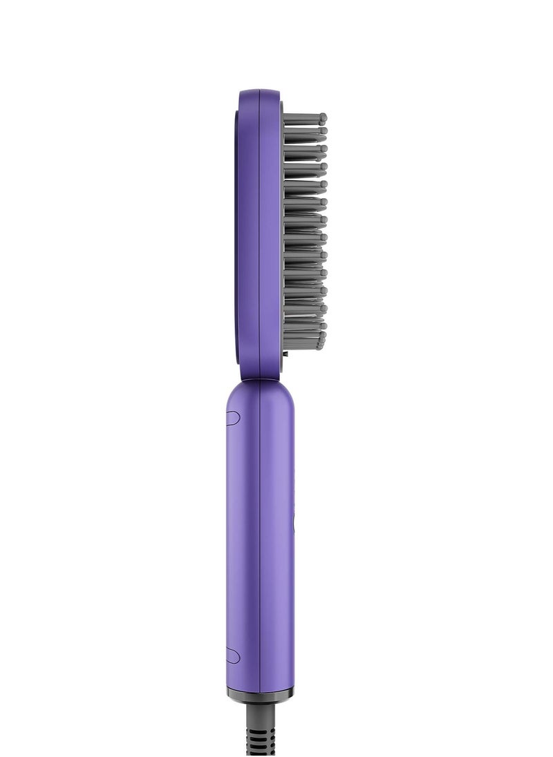 Rush Brush Rush Brush S3 LITE Hair Straightener Brush - Purple  - Image 4