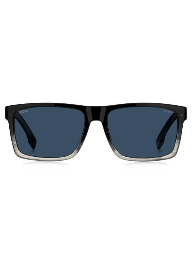 هوجو بوس إطارات نظارات شمسية مستطيلة - Image 3