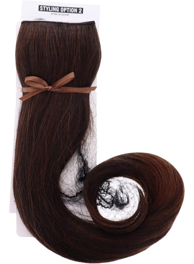 hairdo إكستنشن شعر غير مرئي - شوكولاتة نحاسية - Image 2