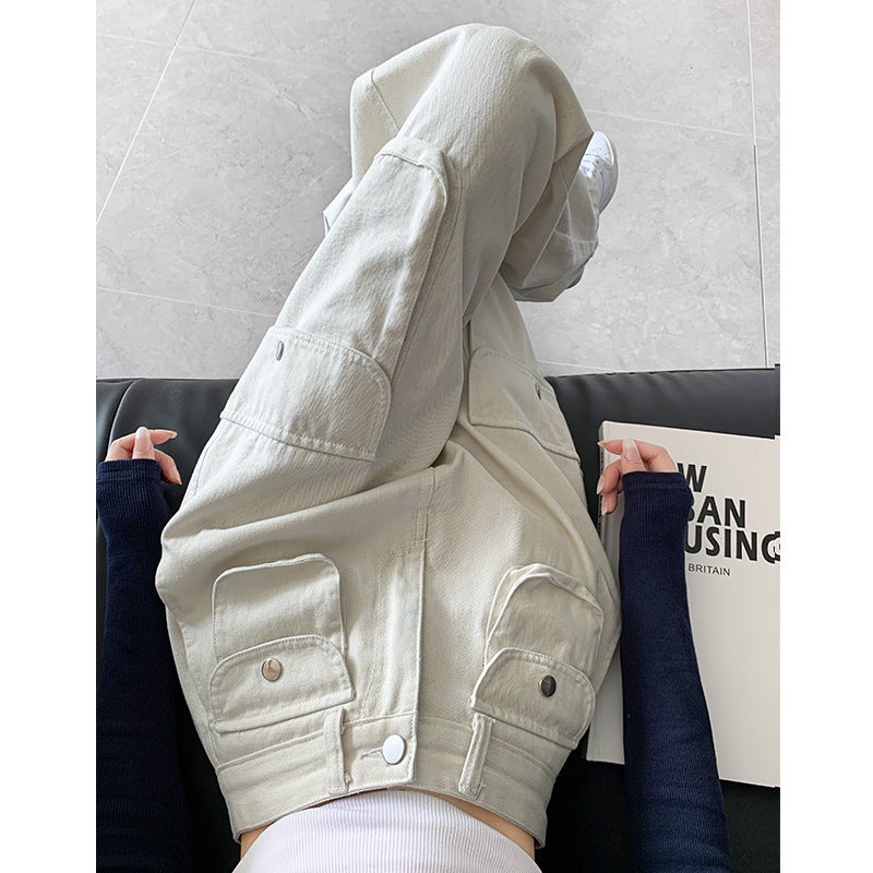 Unisex Casual Daily Denim Jeans - Image 2