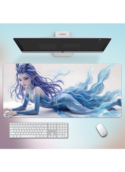 Which Ao Run Mouse Pad Super Large Lock Edge Non-slip Laptop Pad Large Ao C E-sports Keyboard Pad Table Mat-Colour:800*300*2mm-Pattern:Nezha Ao Run08