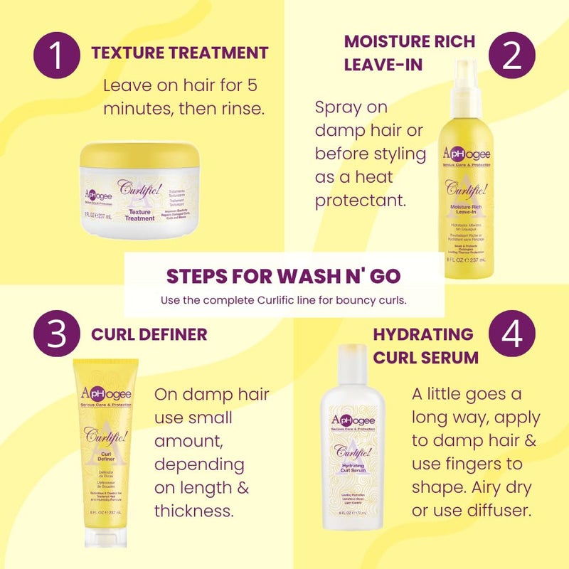 Aphogee Curlific Curl Definer, 8 Fl Oz - Image 2