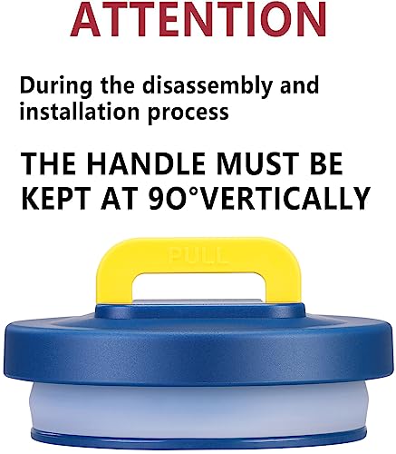 JXXM 8 Oz Thermo Food Jar for Hot & Cold Food for Kids, Insulated Lunch Containers Hot Food Jar,Leak-Proof Vacuum Stainless Steel Wide Mouth Lunch Soup Thermo for School (BLUE-Pure) - Image 2